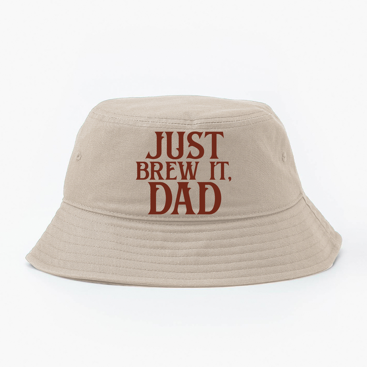 Just Brew It, Dad Brown Bucket Hat