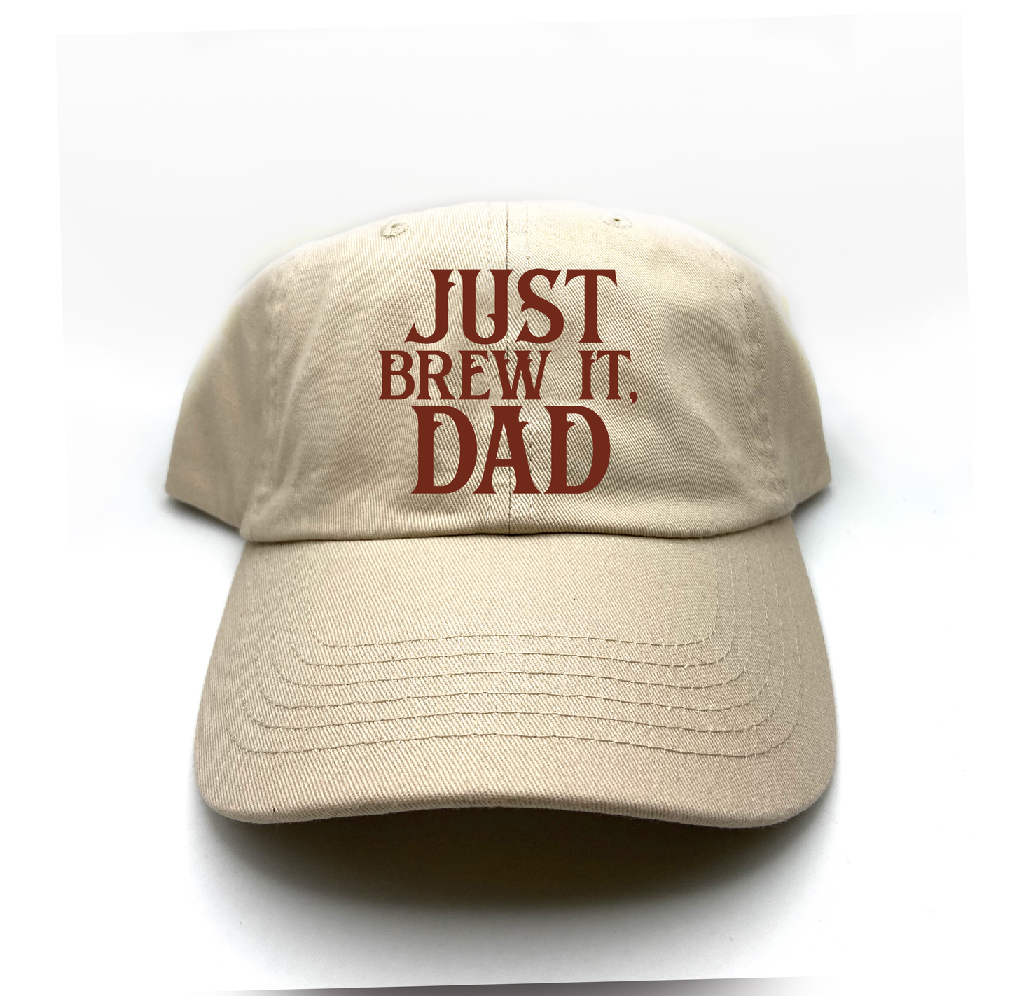 Just Brew It, Dad Brown Dad Hat