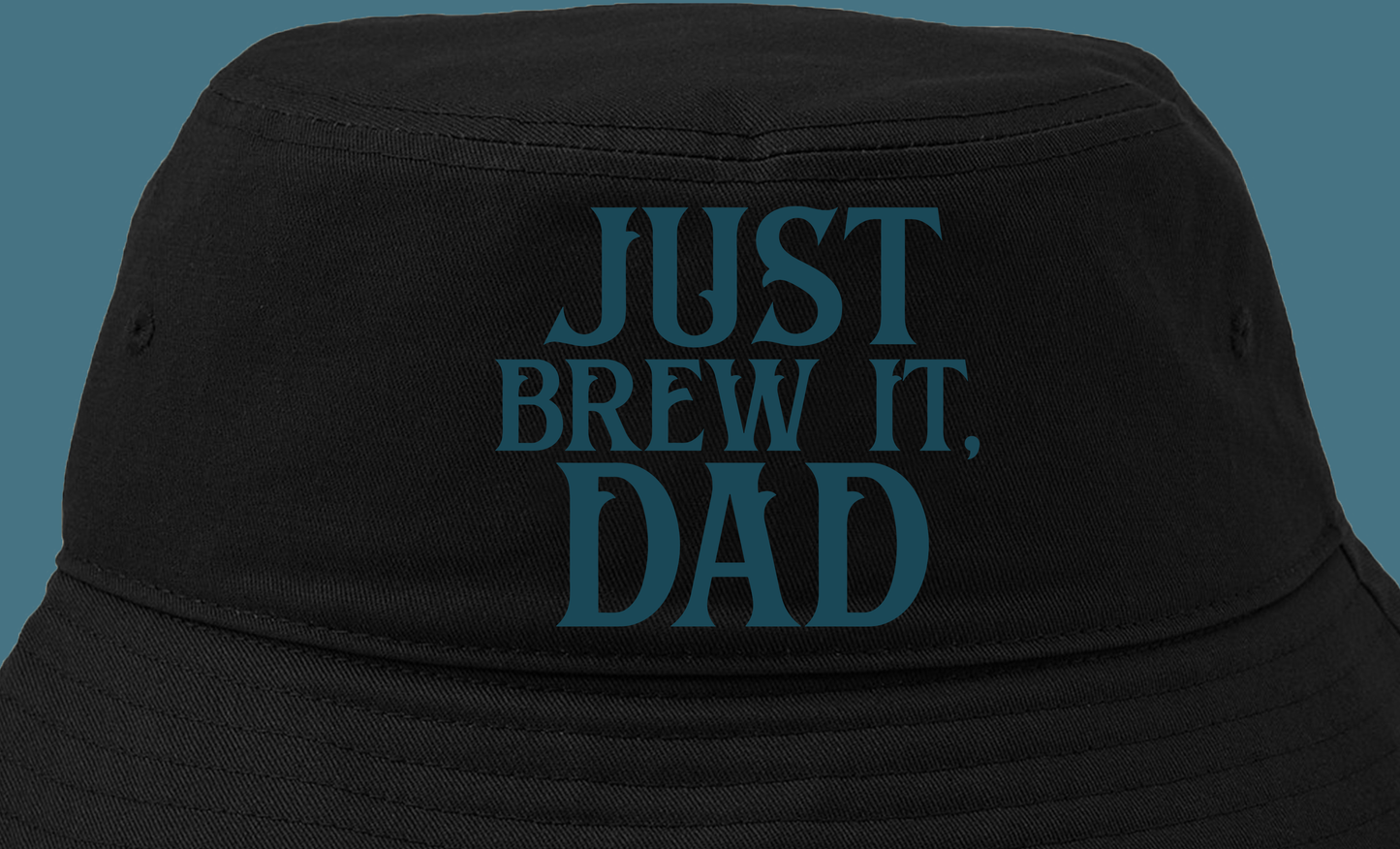 Just Brew It, Dad Green Bucket Hat