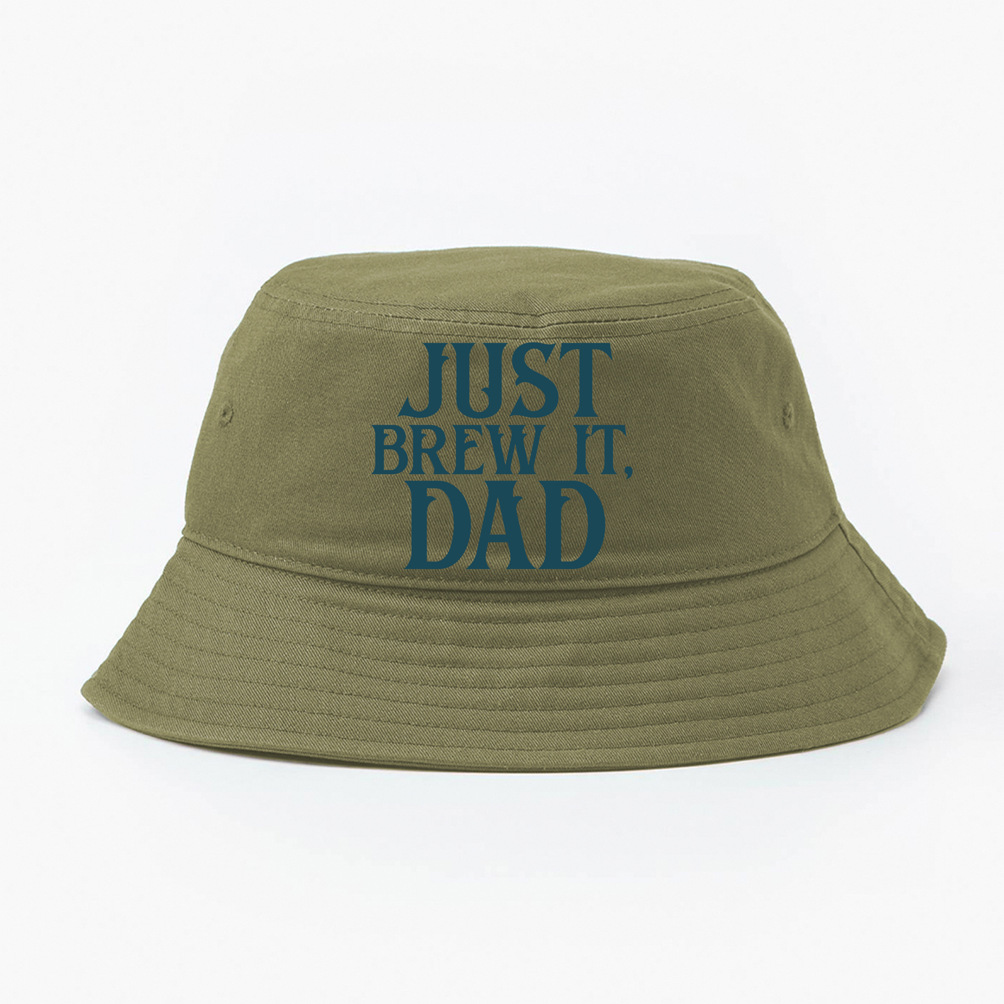 Just Brew It, Dad Green Bucket Hat