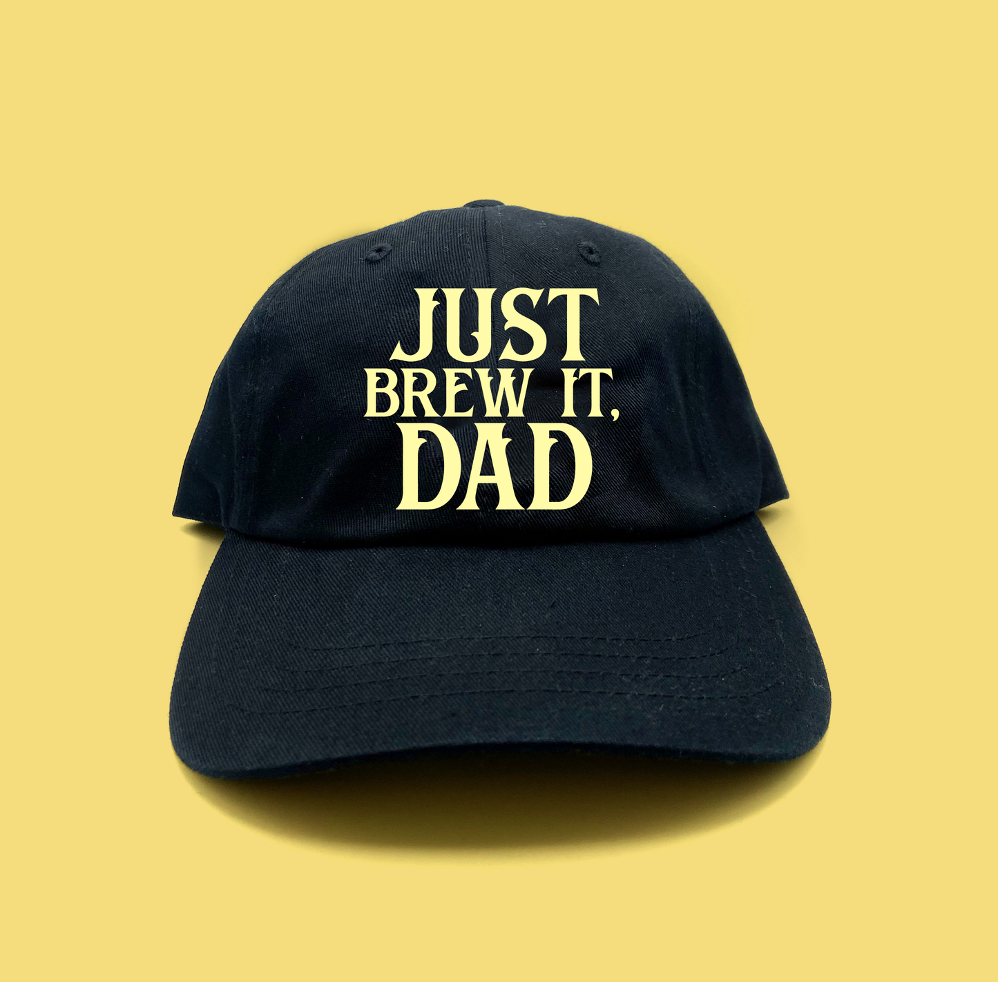 Just Brew It, Dad Yellow Dad Hat