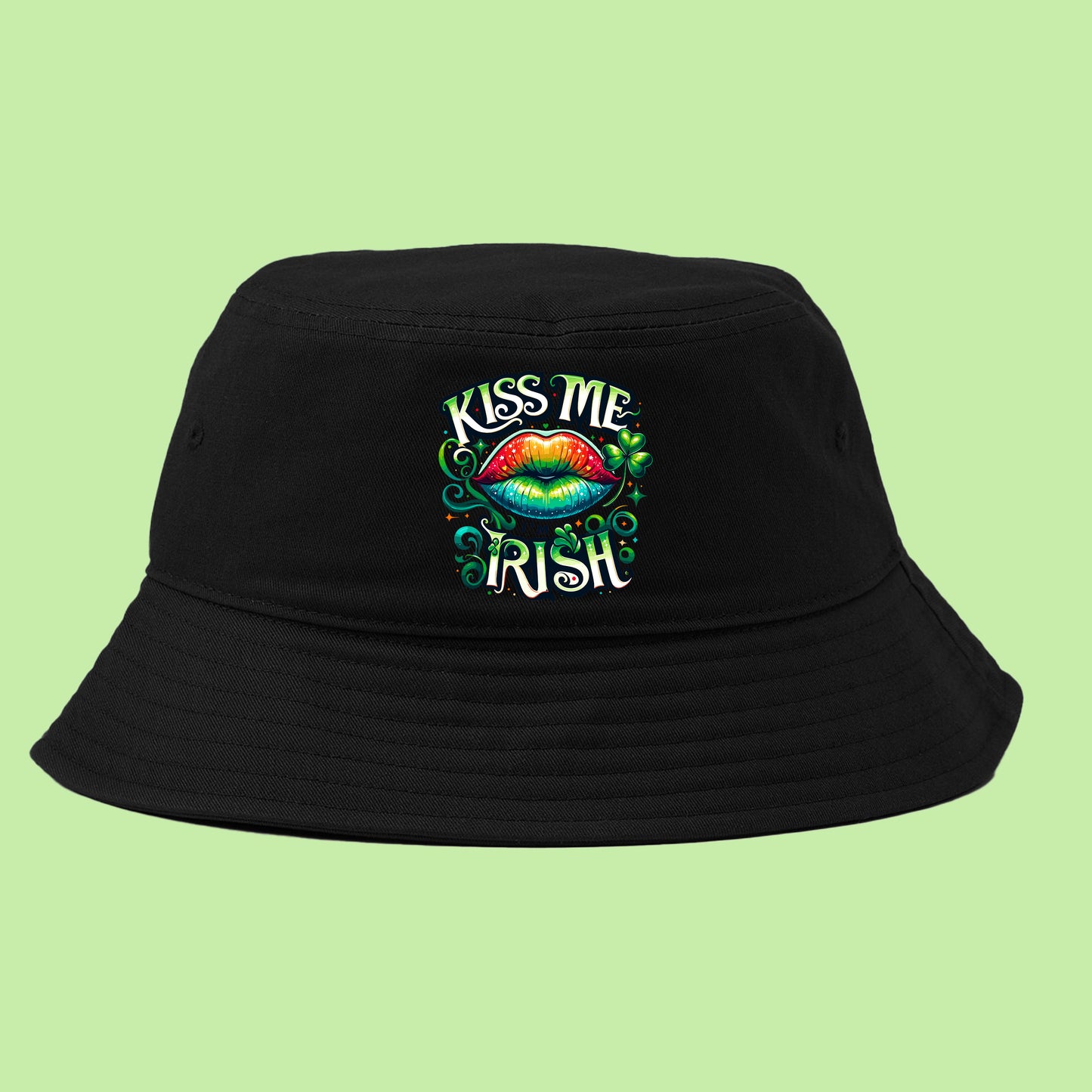 "Kiss Me, I'm Irish" Bucket Hat