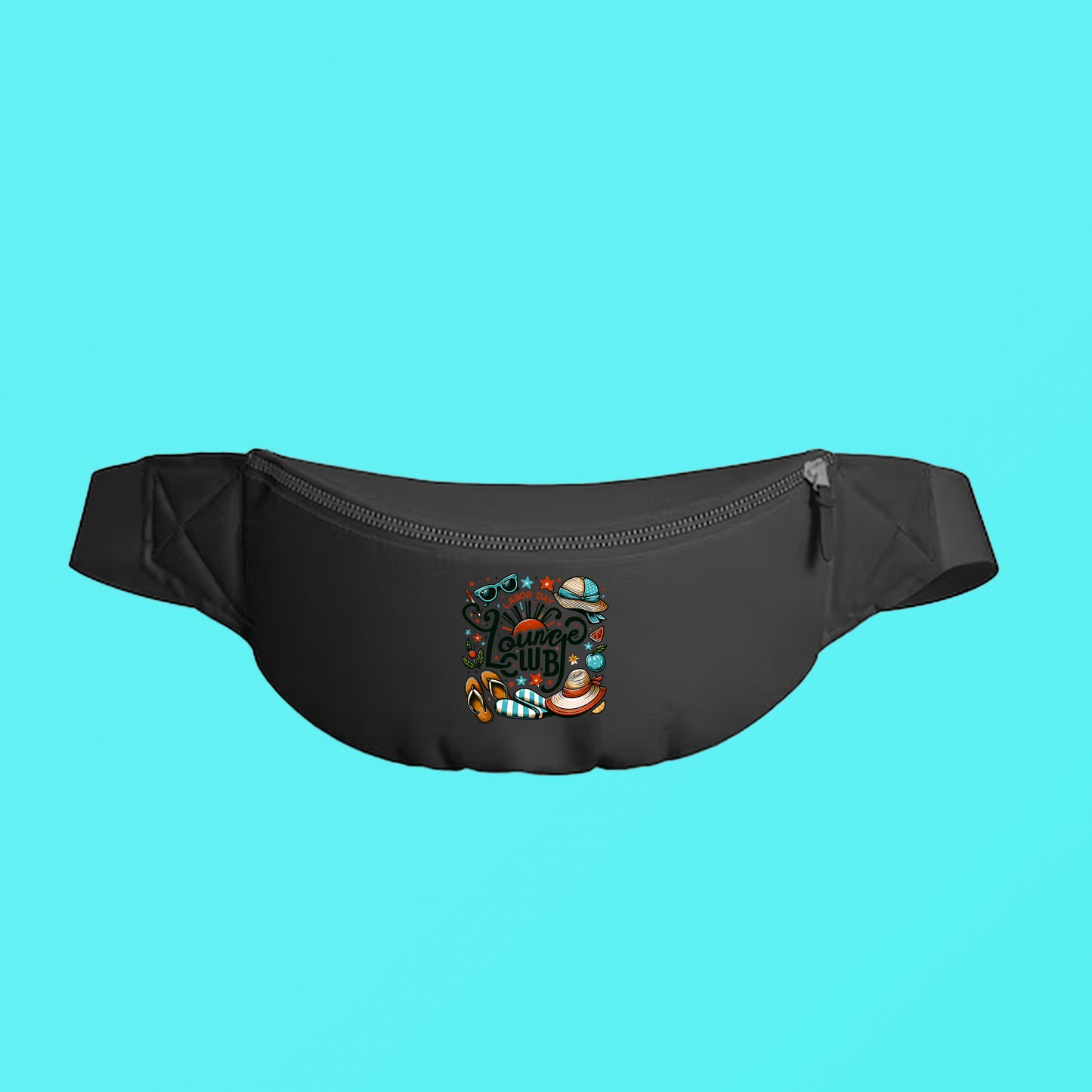 "Labor Day Lounge Club" Fanny Pack