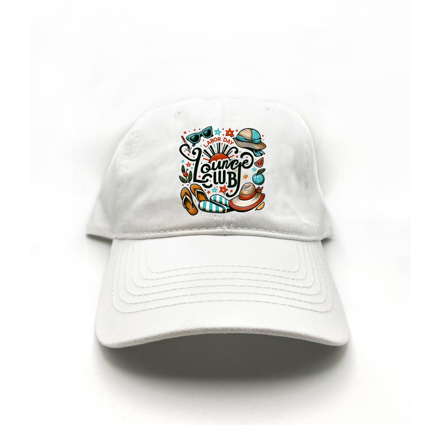 "Labor Day Lounge Club" Dad Hat