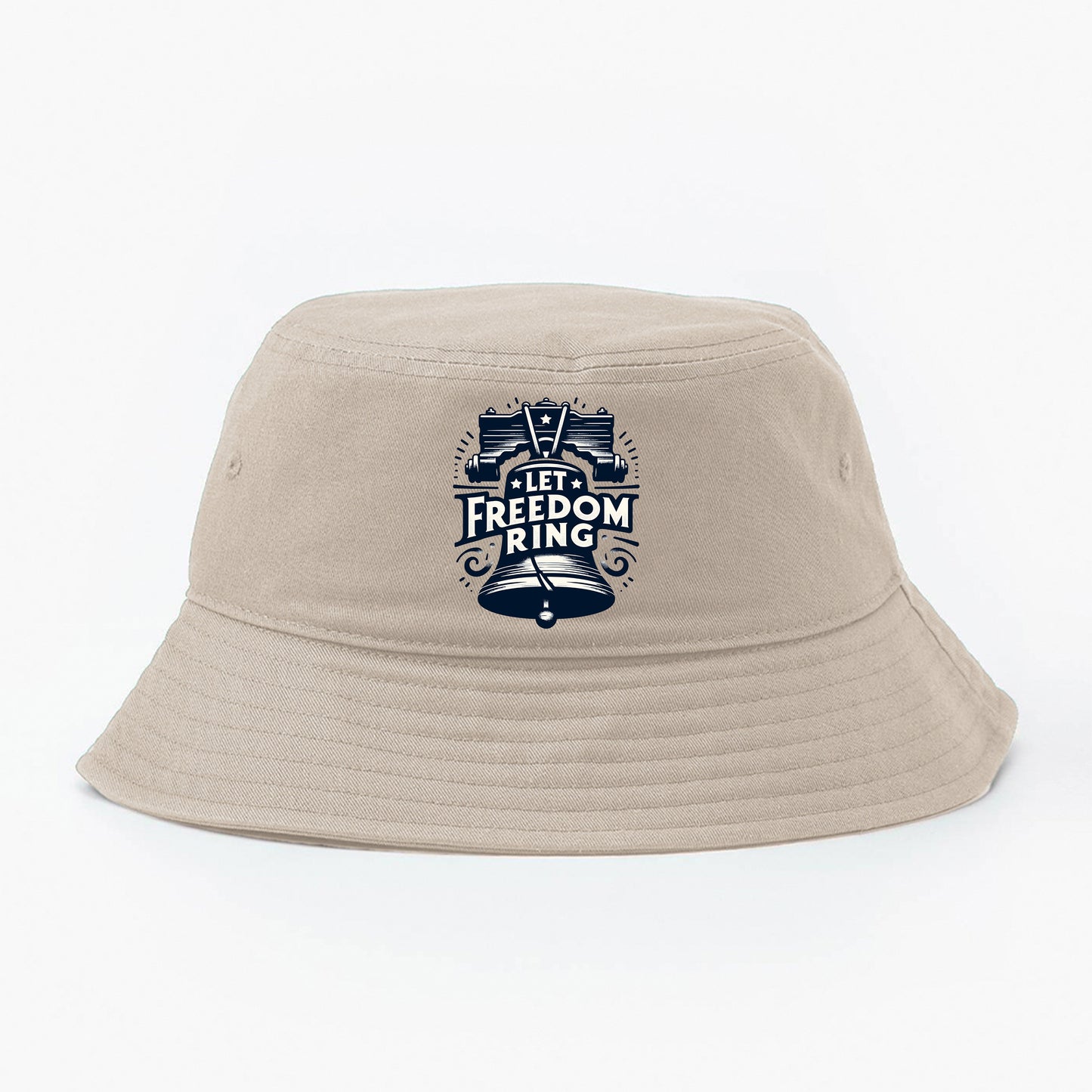 Let Freedom Ring" Bucket Hat