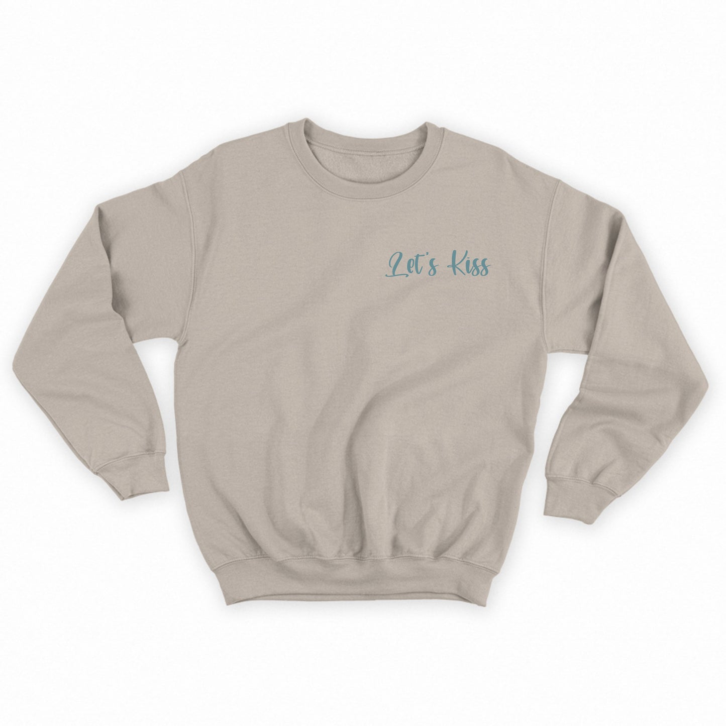LETS KISS Green Sweatshirt