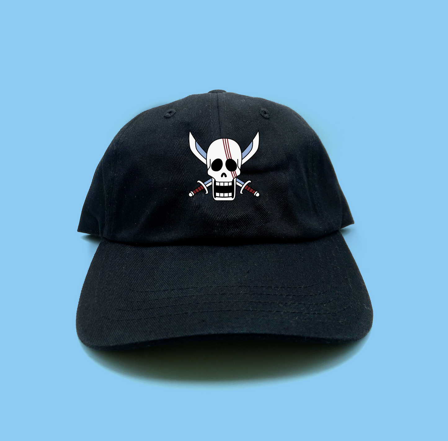 Straw Hat Pirates jolly roger dad hat