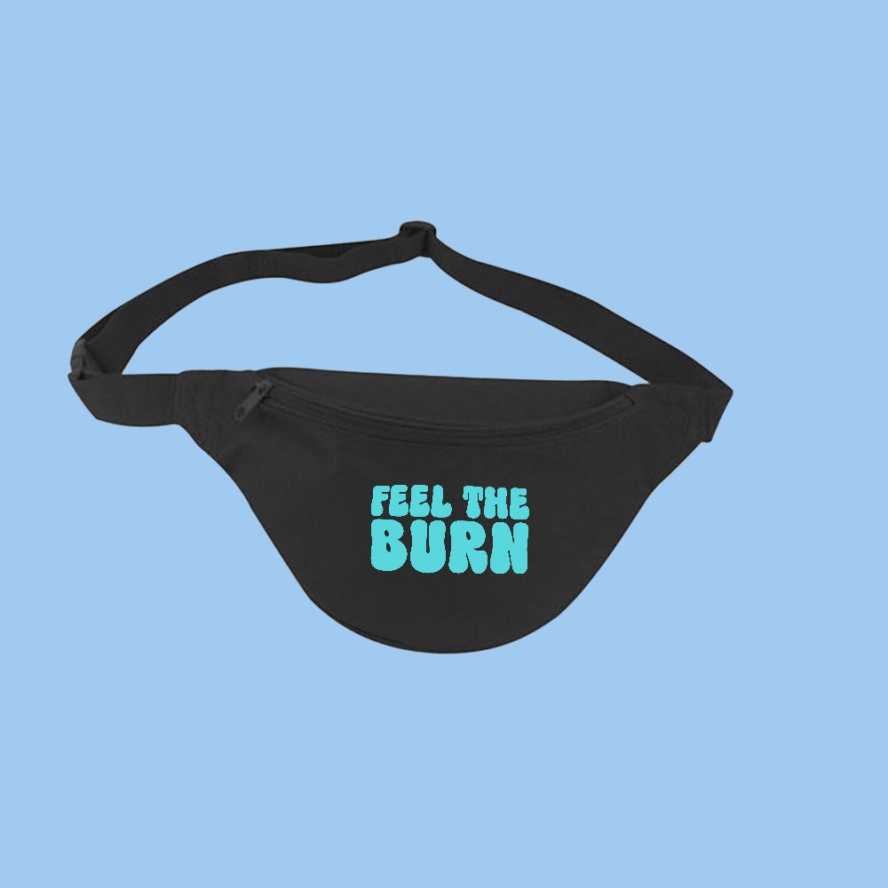 Feel The Burn Cyan Fanny Pack
