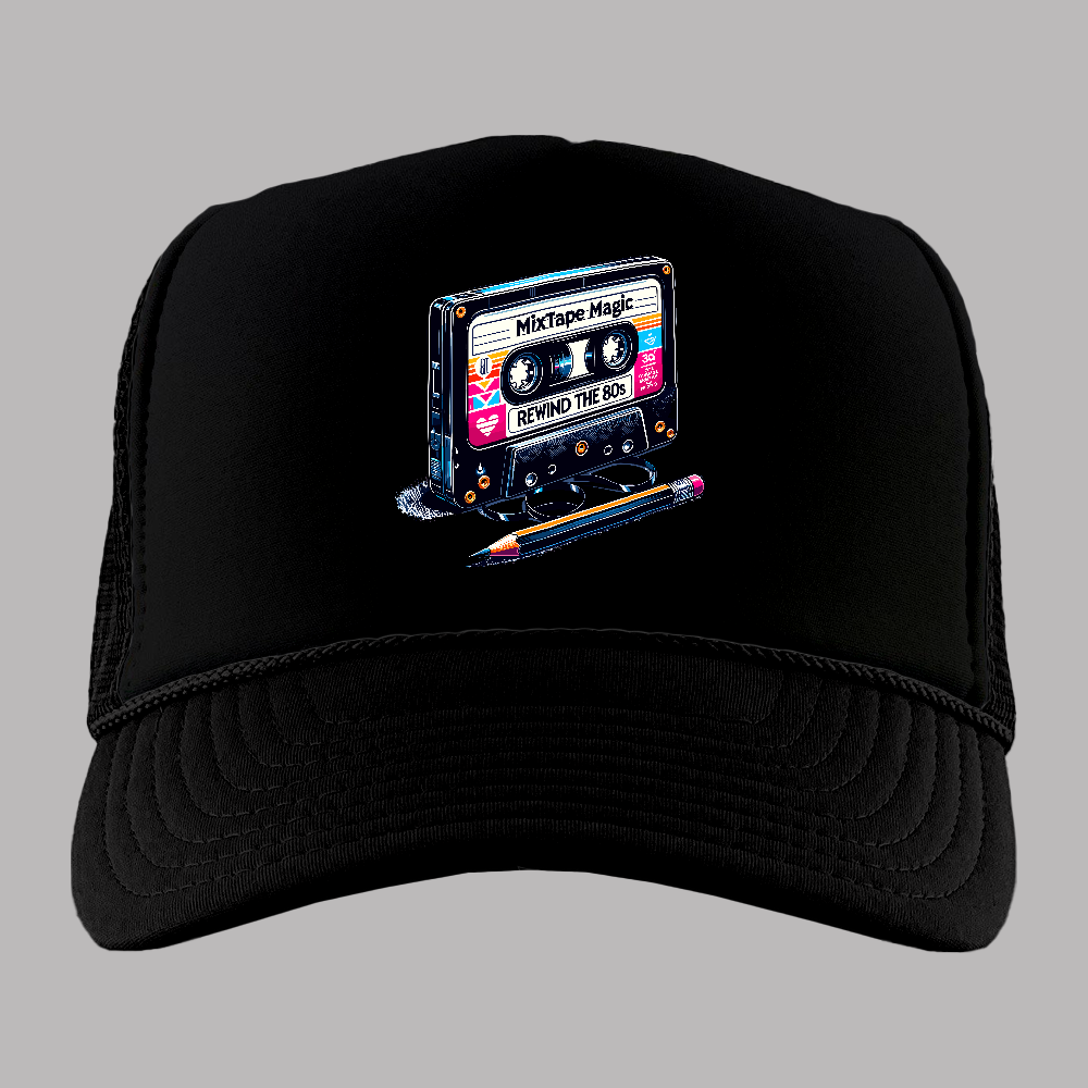 Mixtape Mania Foam Trucker Hat
