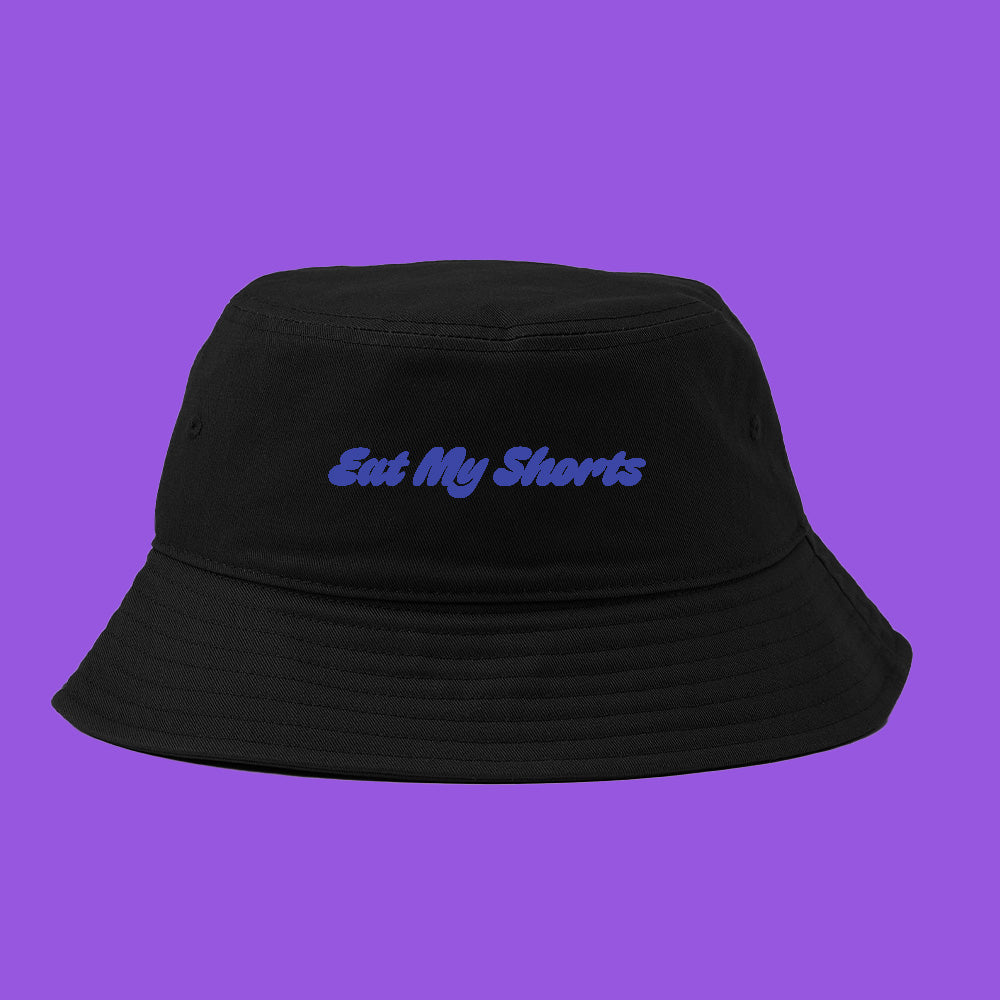 Eat My Shorts Indigo Bucket Hat