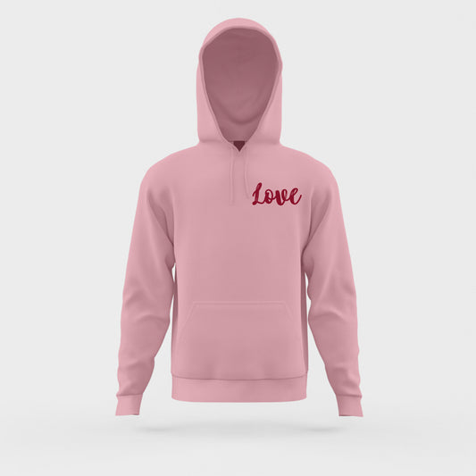 Love Dark Red Hoodie