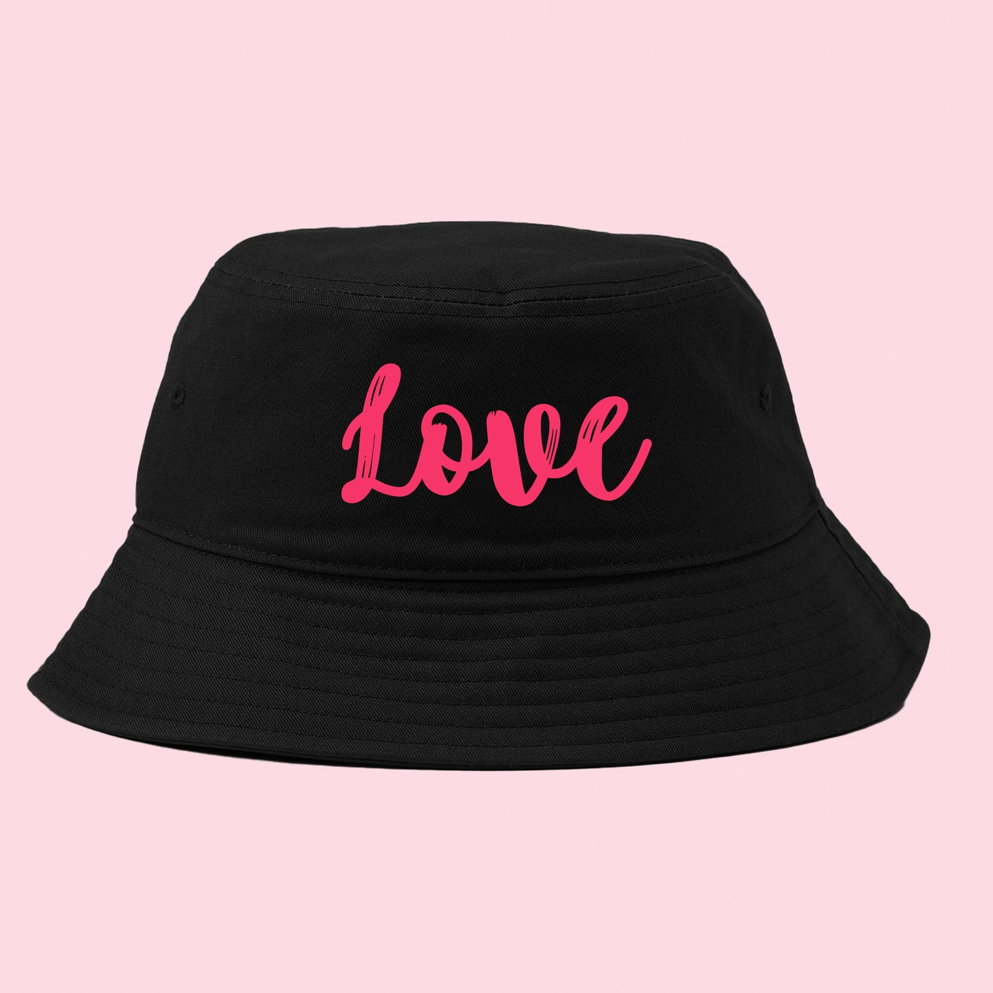 Love Pink Bucket Hat