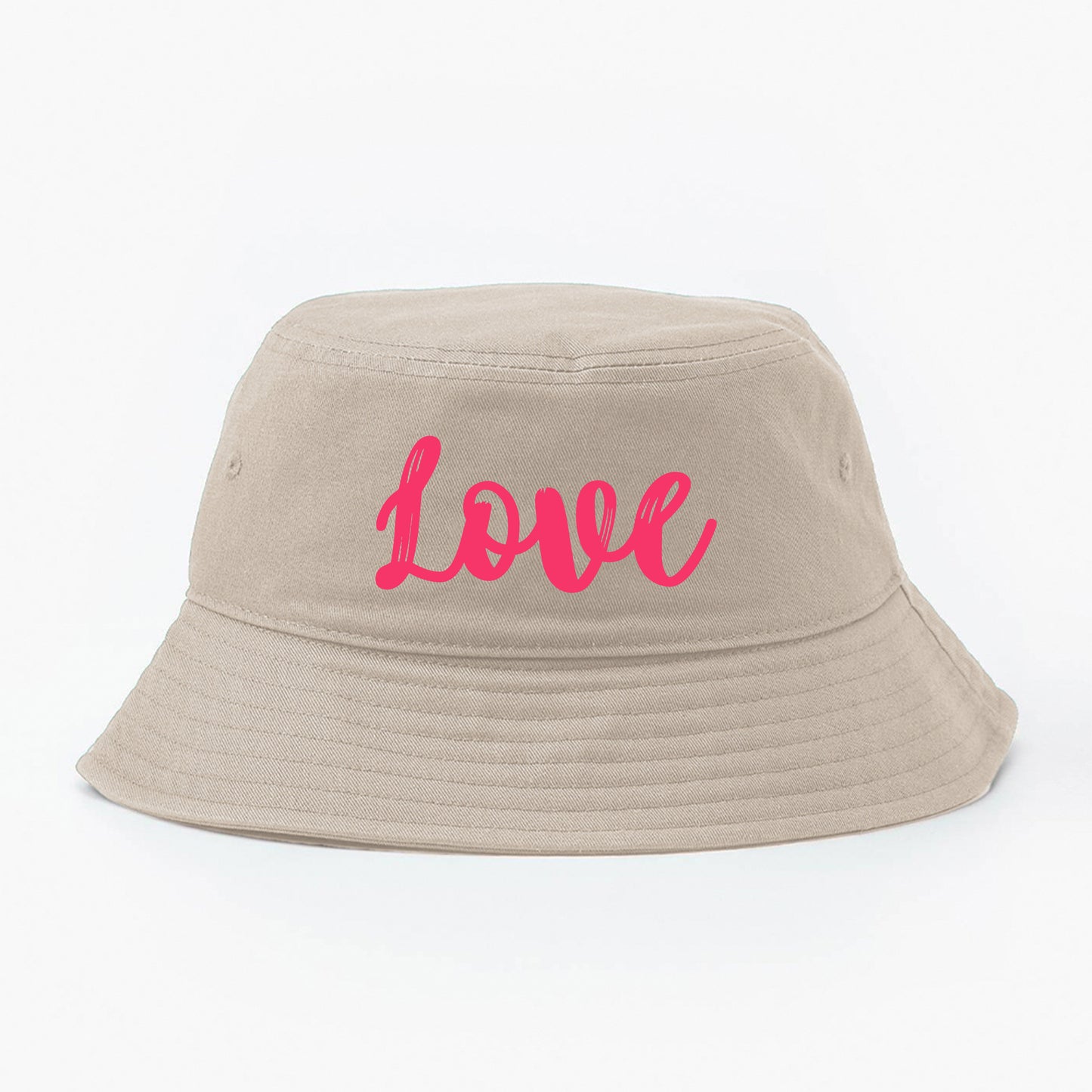 Love Pink Bucket Hat