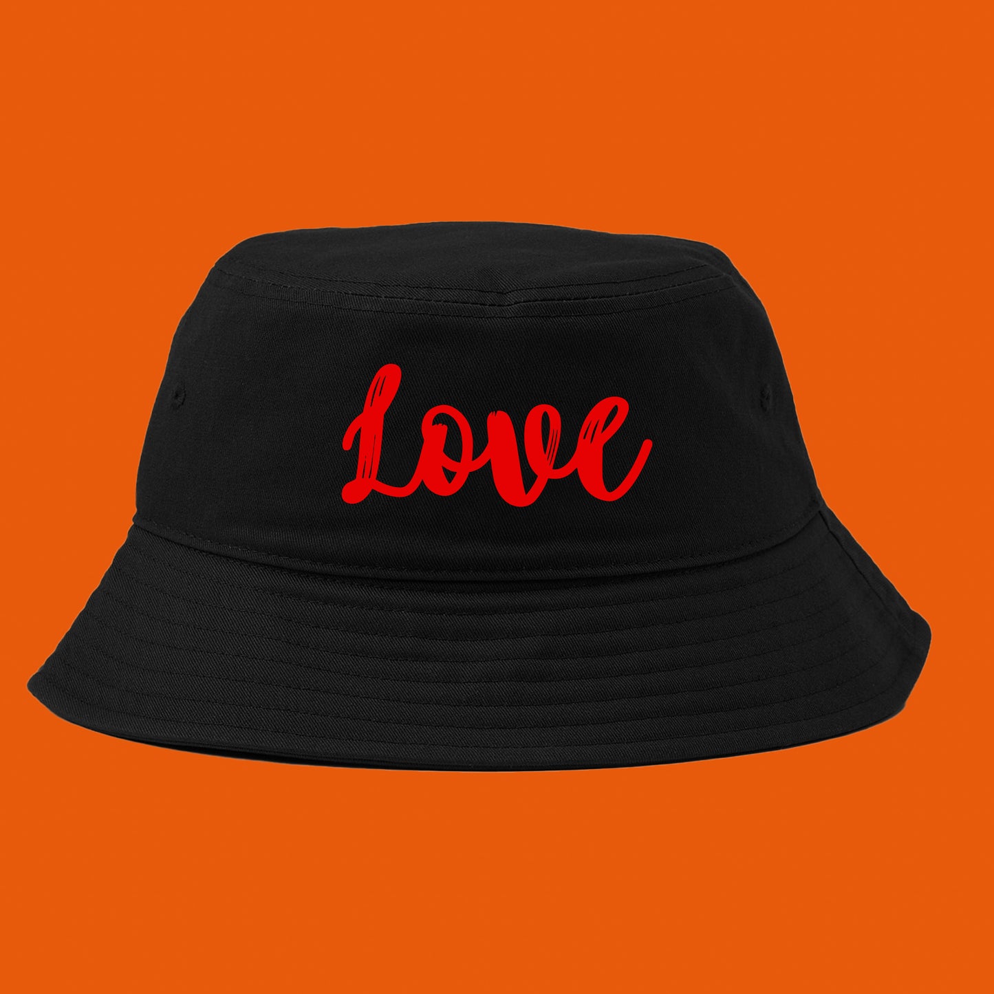 Love Red Bucket Hat