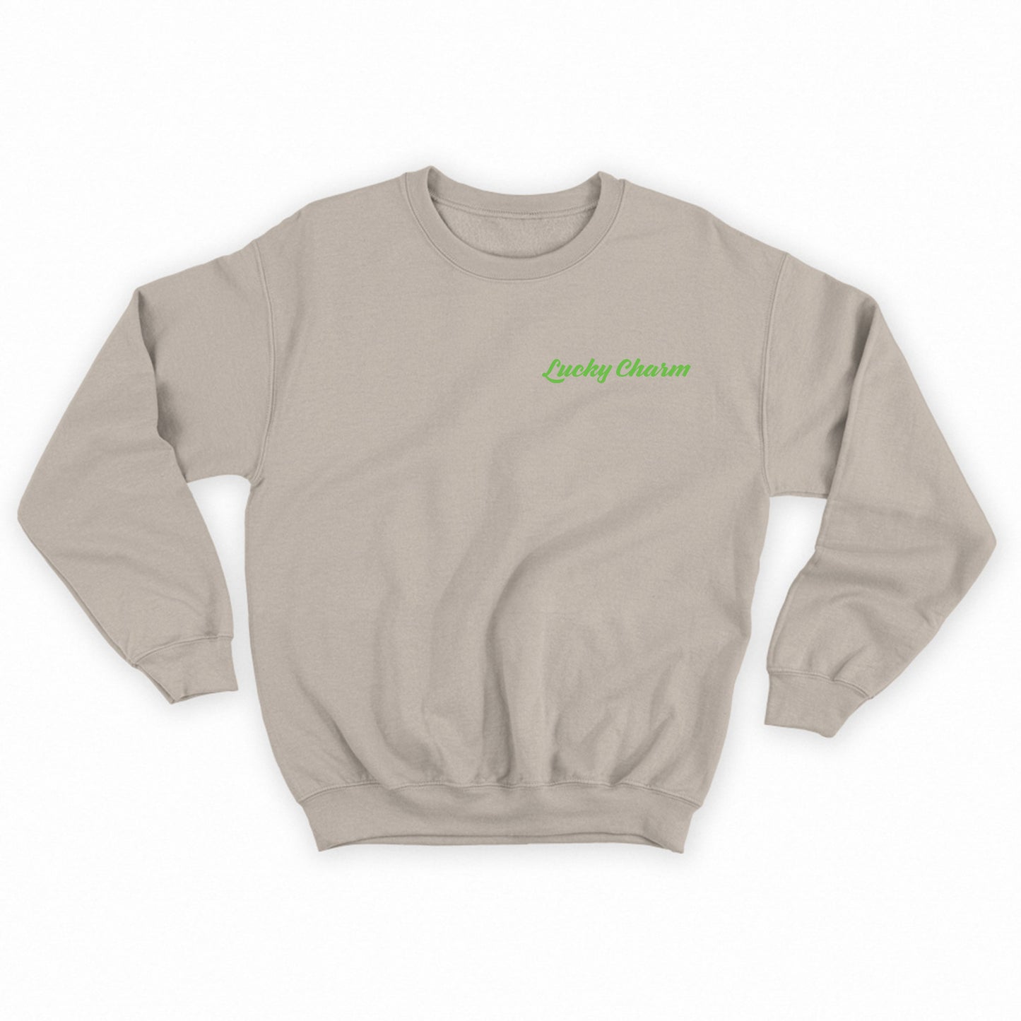 "Lucky Charm" Yellow Green Sweatshirt