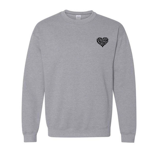 Make Love, Not War Black Sweatshirt