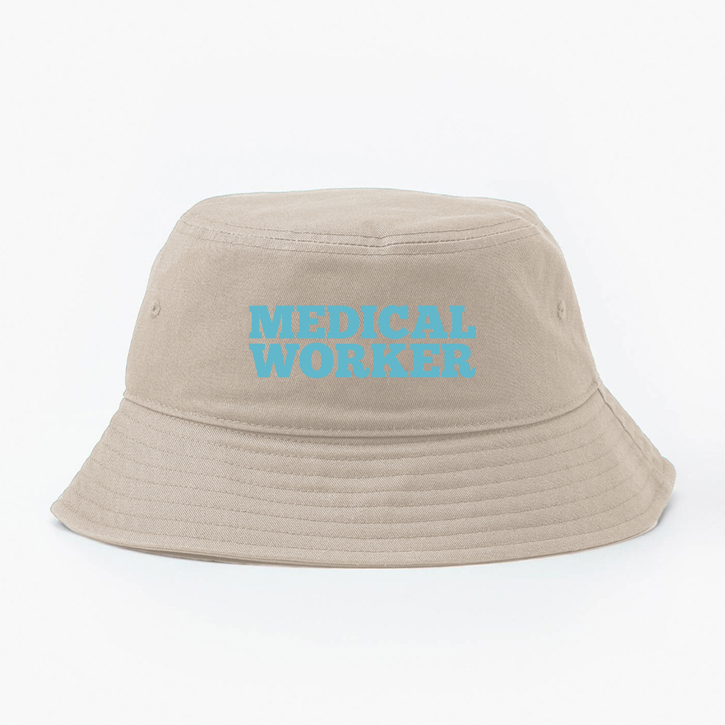 "Medical Worker" Blue Bucket Hat