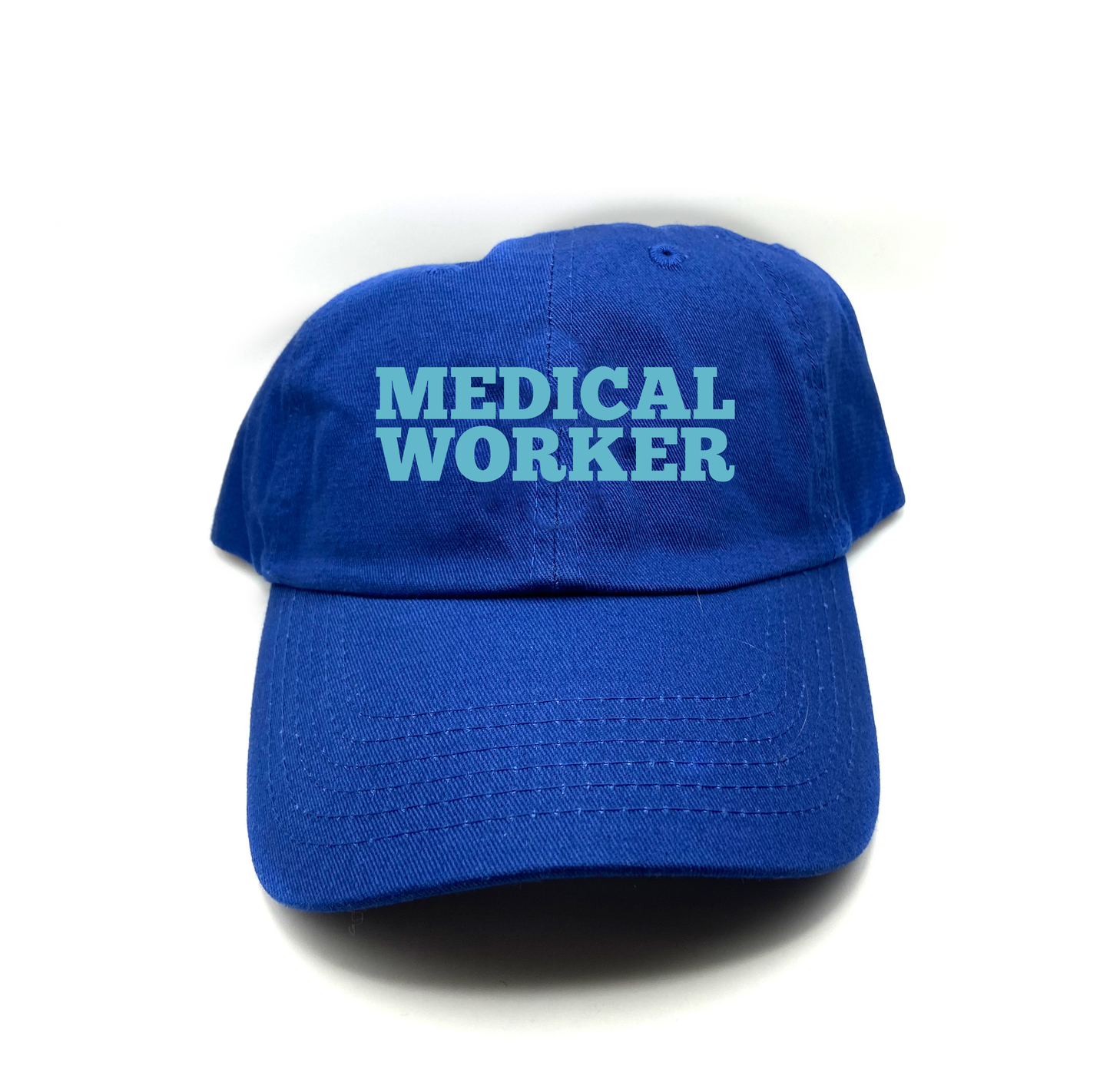 "Medical Worker" Blue Dad Hat