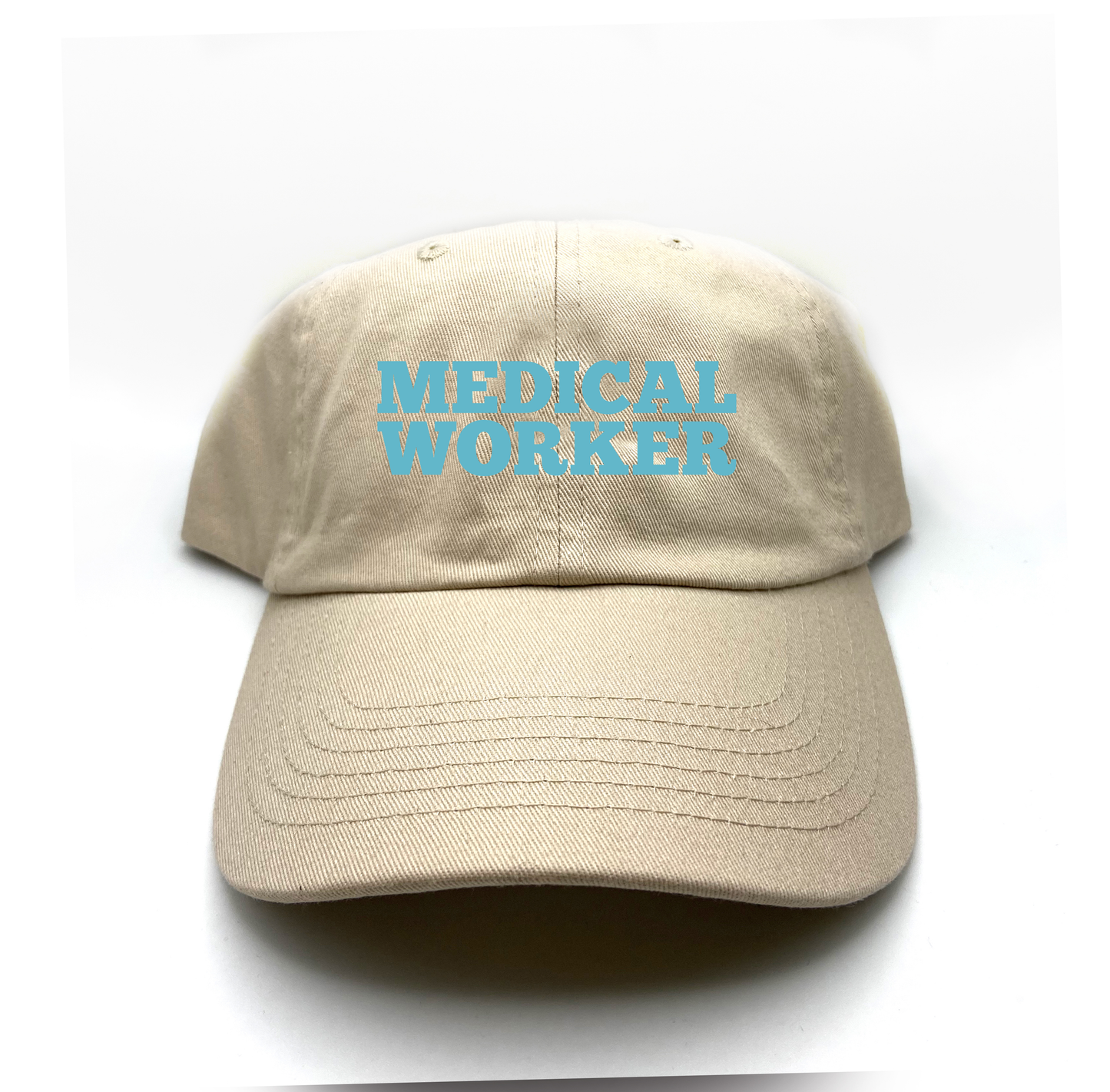 "Medical Worker" Blue Dad Hat