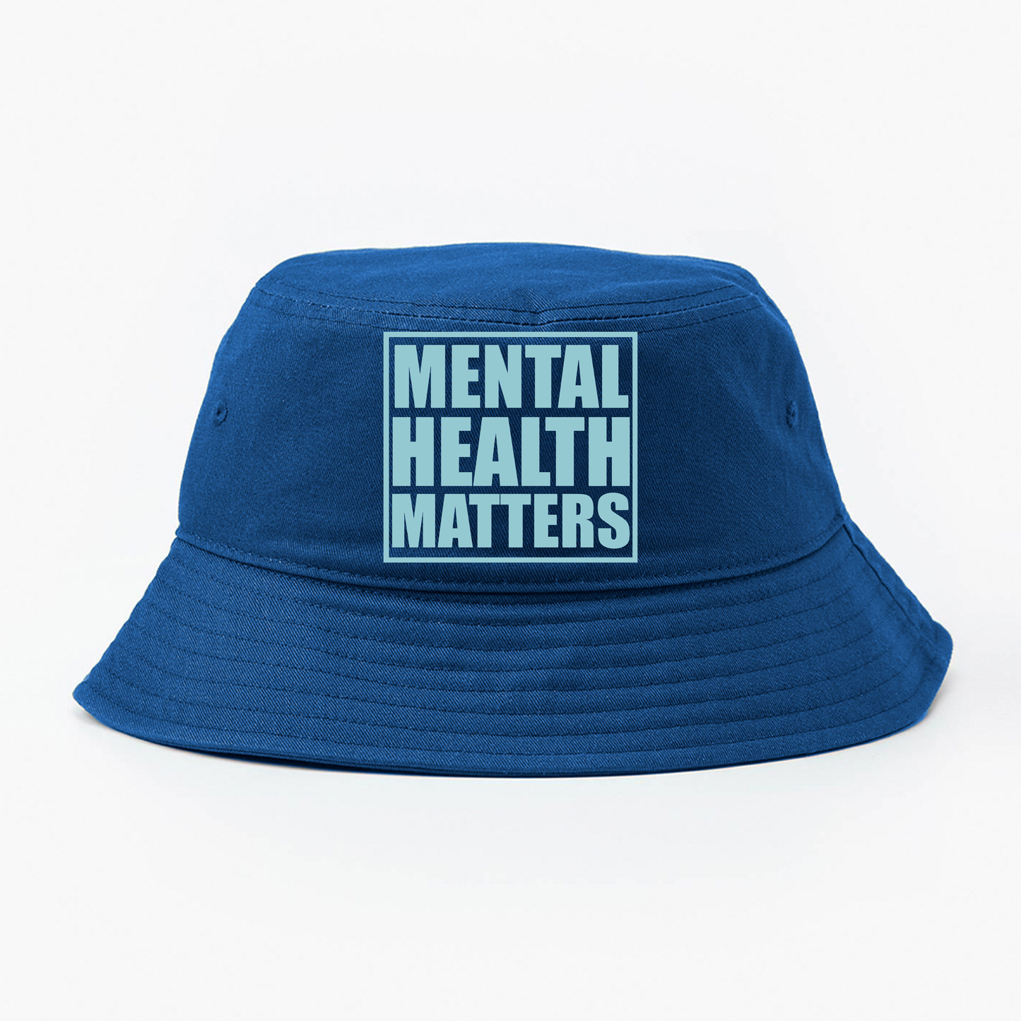 "Mental Health Matters" Blue Bucket Hat