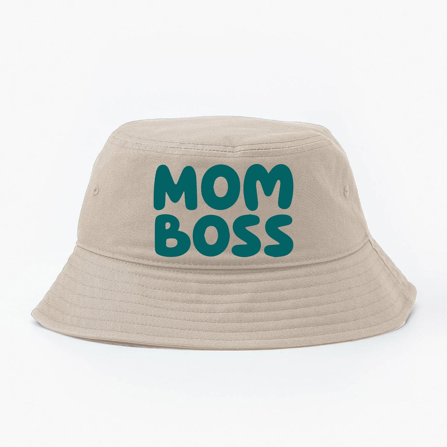 Mom Boss Green Bucket Hat