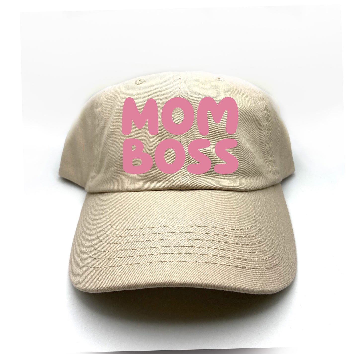 Mom Boss Pink Dad Hat