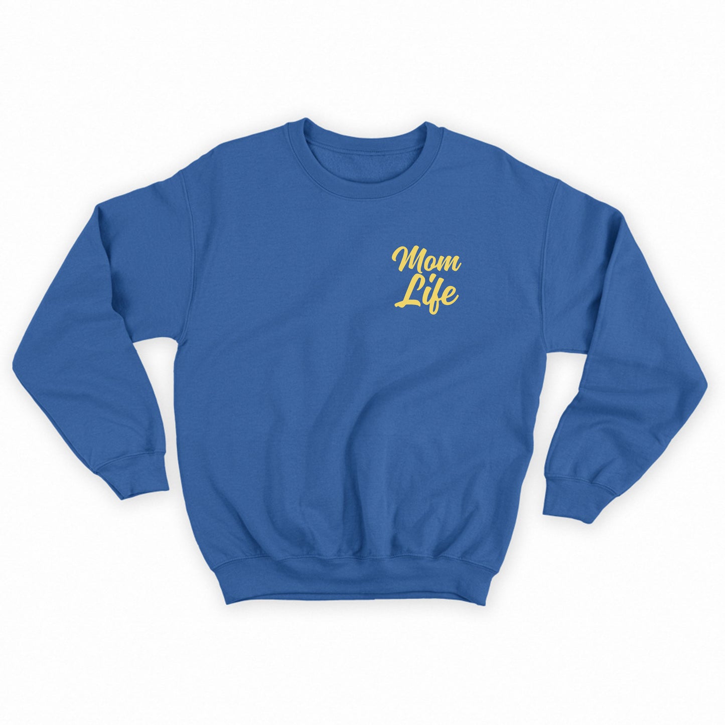 Mom Life Yellow Sweatshirt