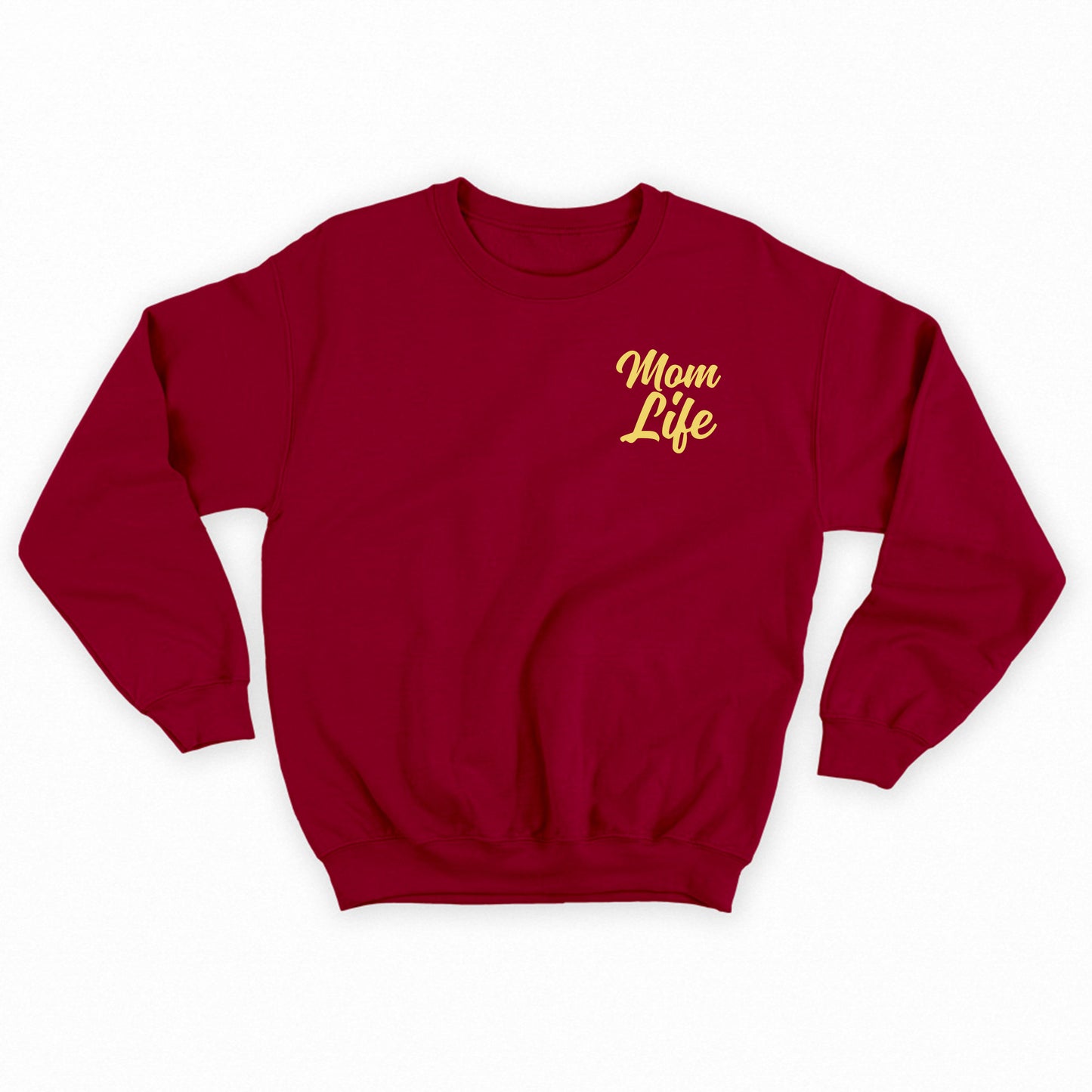 Mom Life Yellow Sweatshirt
