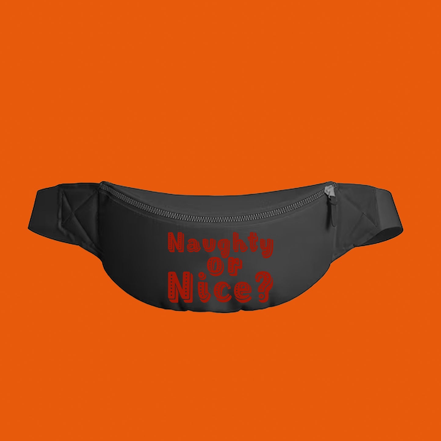 Naughty or Nice? Red Fanny Pack