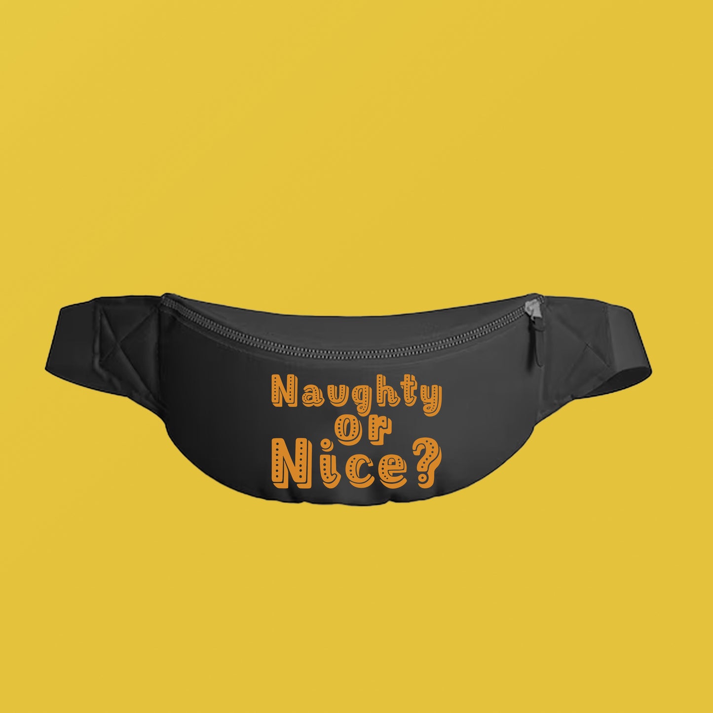 Naughty or Nice? Yellow Fanny Pack