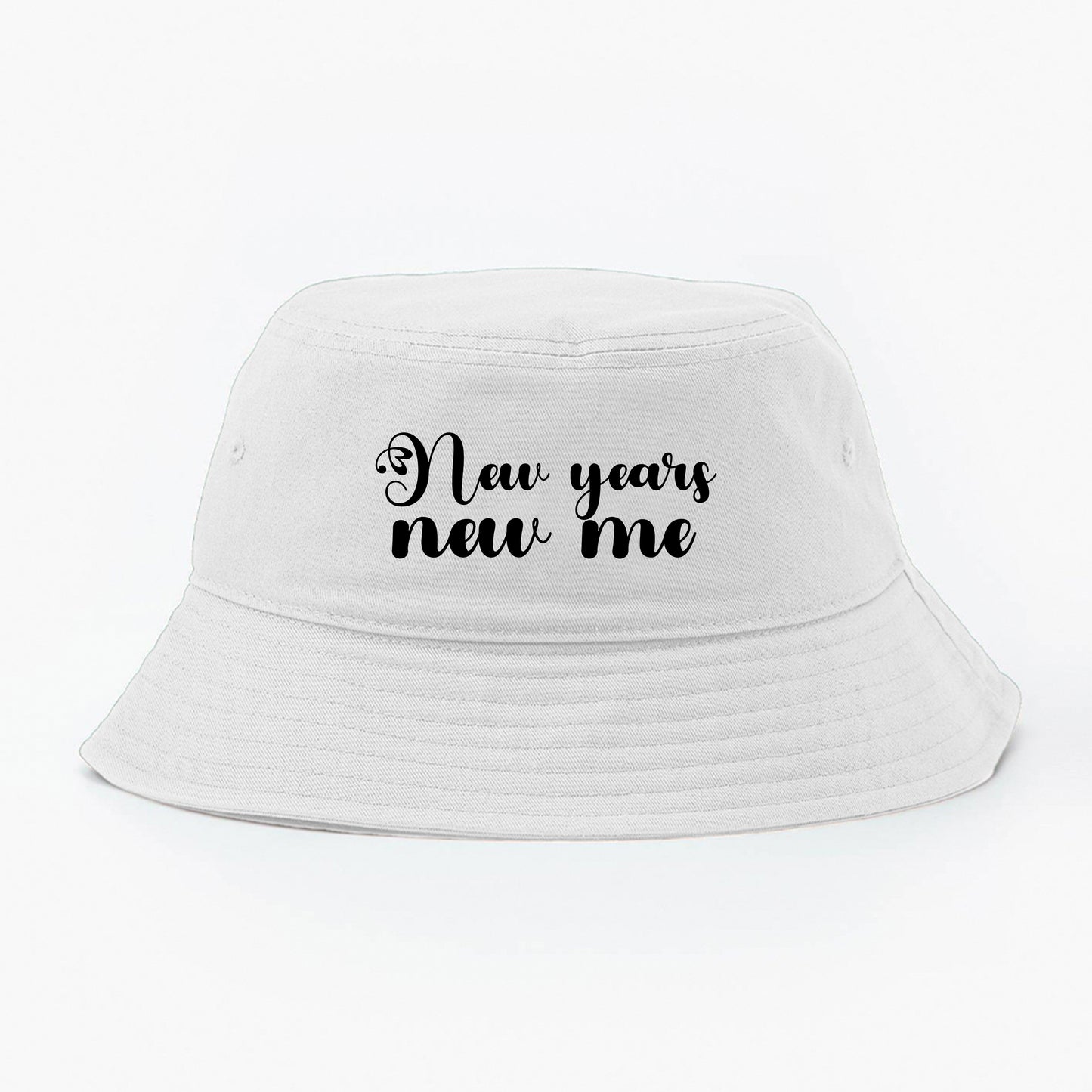 "New years new me" Black Bucket Hat