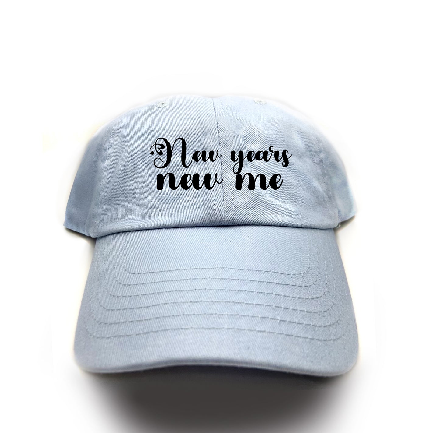 "New years new me" Black Dad Hat