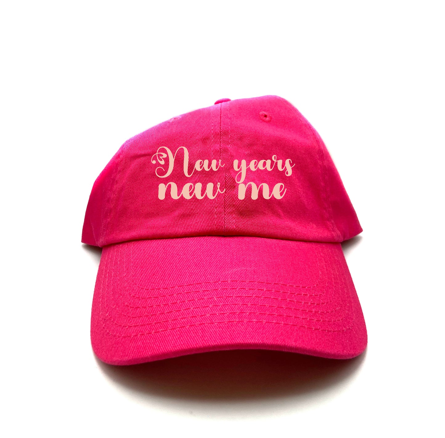 "New years new me" Rose Dad Hat