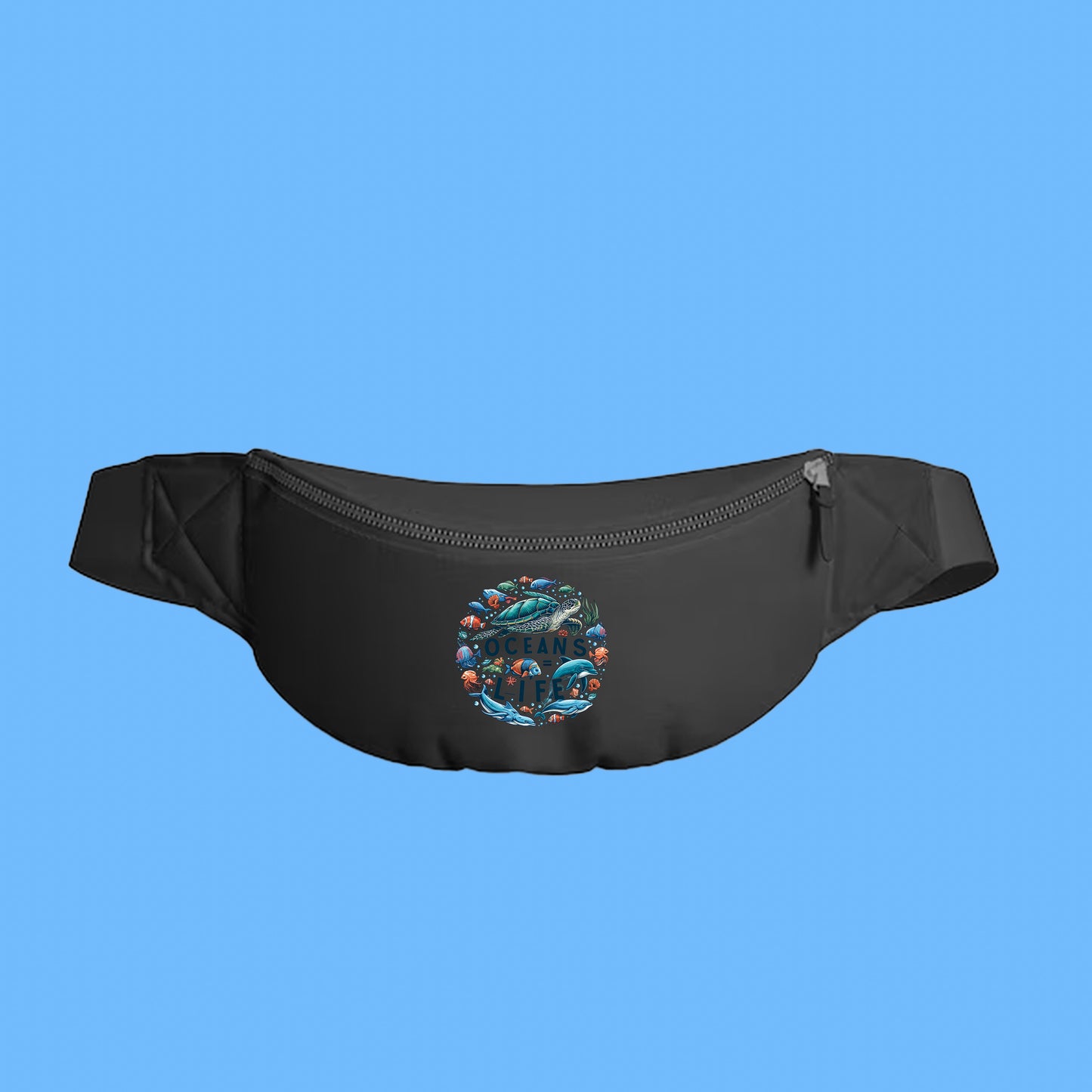 Oceans = Life Fanny Pack