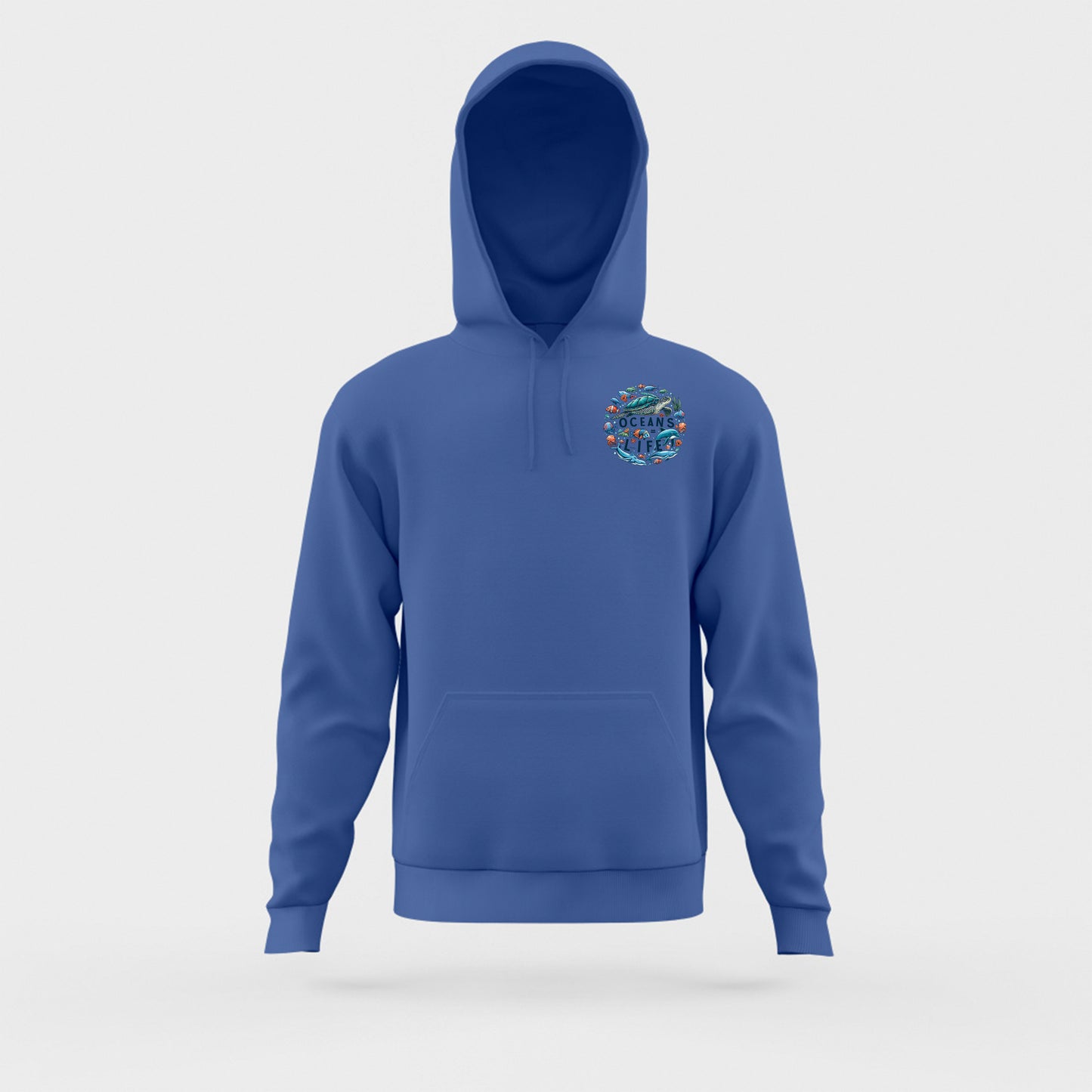 Oceans = Life Hoodie