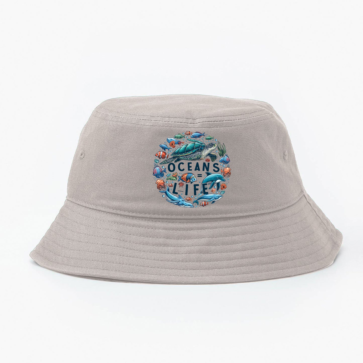 Oceans = Life Bucket Hat