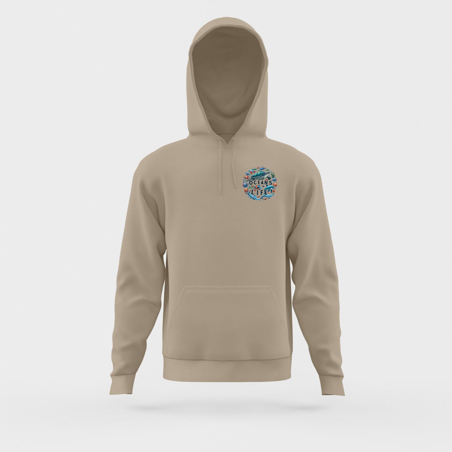 Oceans = Life Hoodie