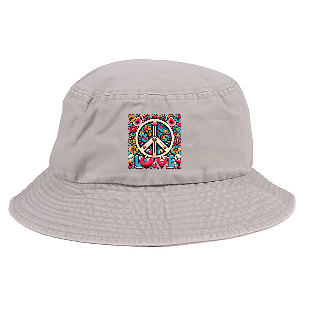 Peace And Love Bucket Hat