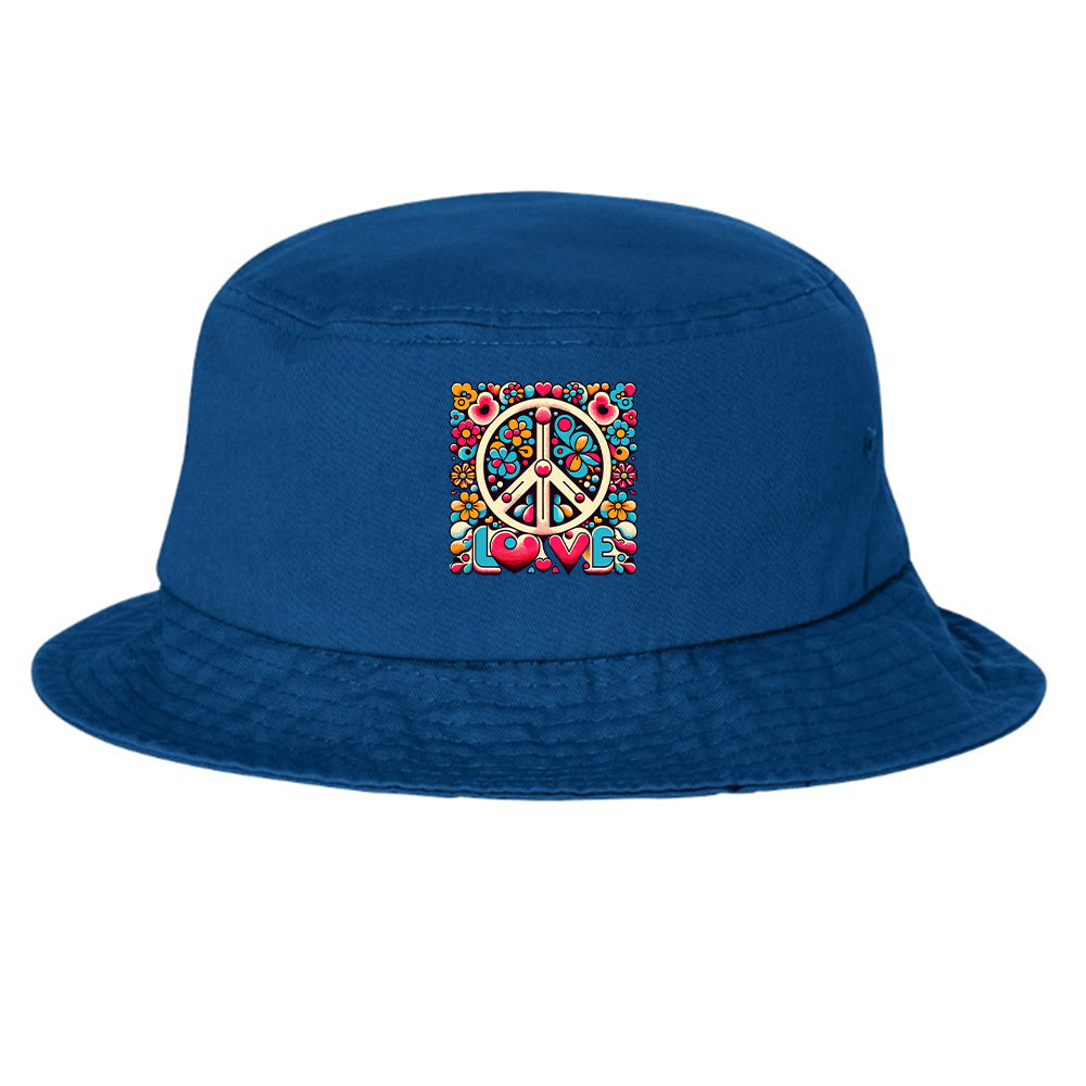 Peace And Love Bucket Hat