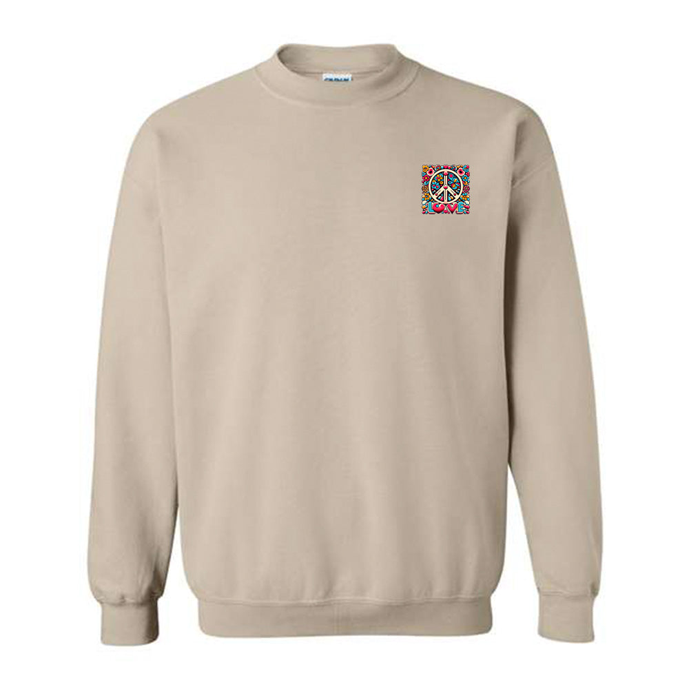 Peace And Love Sweatshirt