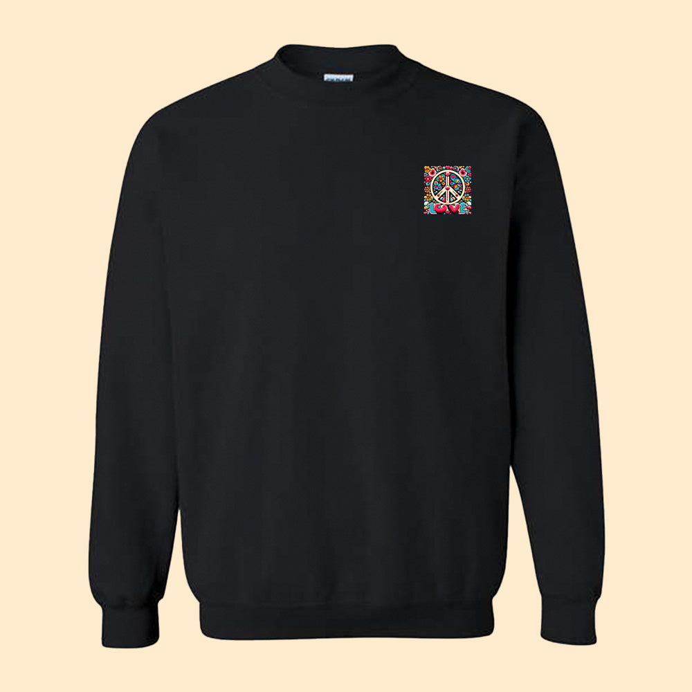 Peace And Love Sweatshirt