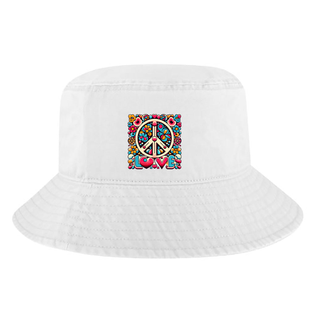 Peace And Love Bucket Hat