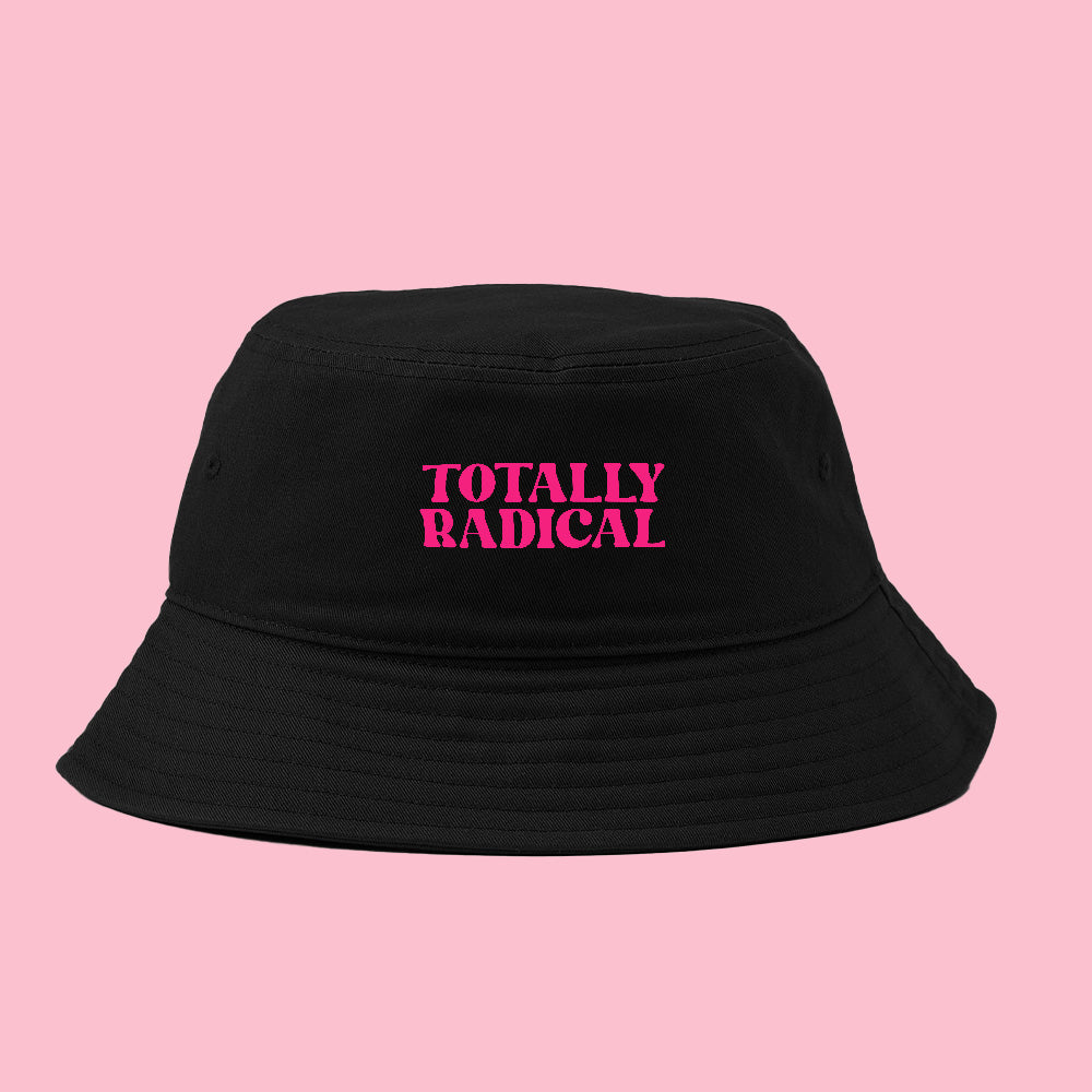 Totally Radical Pink Bucket Hat