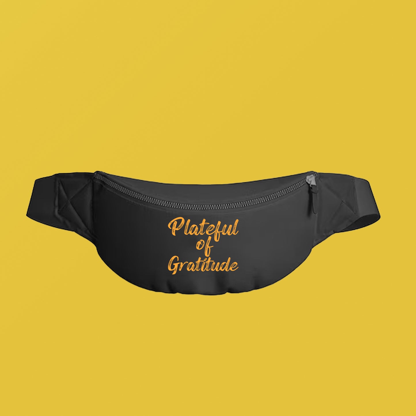 Plateful of Gratitude Yellow Fanny Pack
