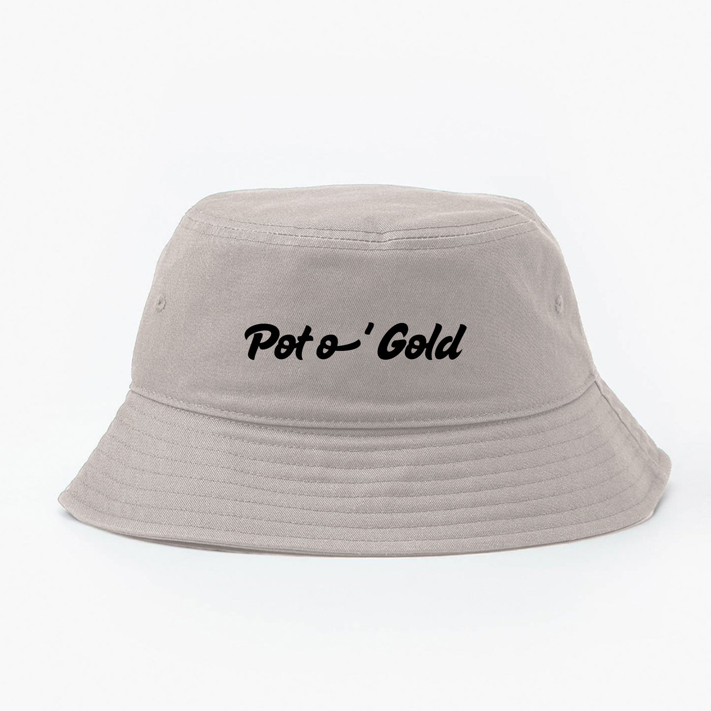 Pot o' Gold Black Bucket Hat