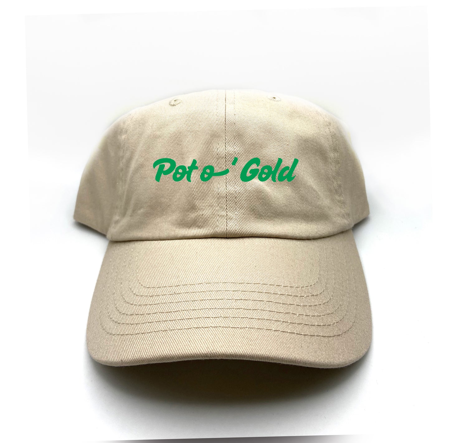 Pot o' Gold Green Dad Hat