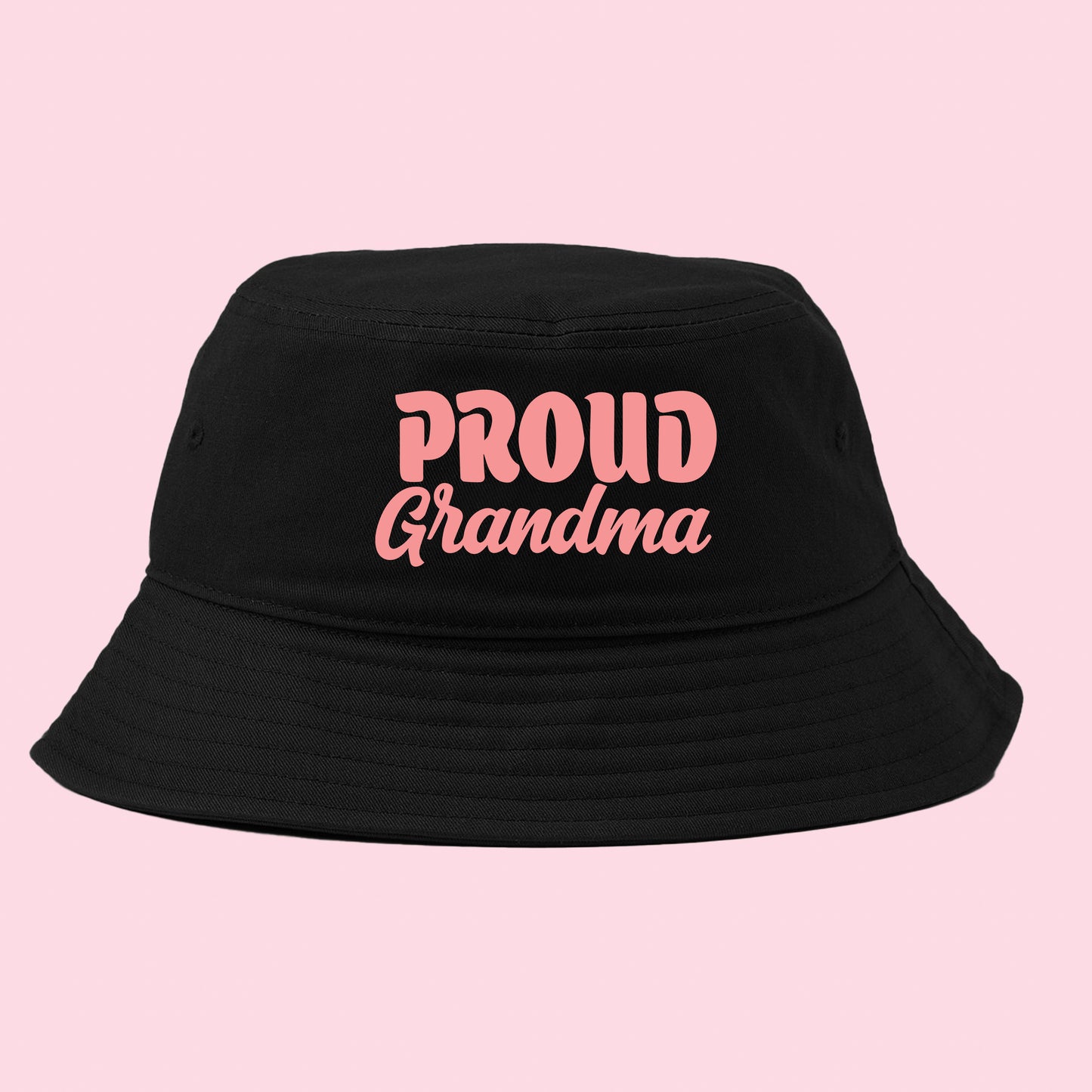 Proud Gradma Pink Bucket Hat