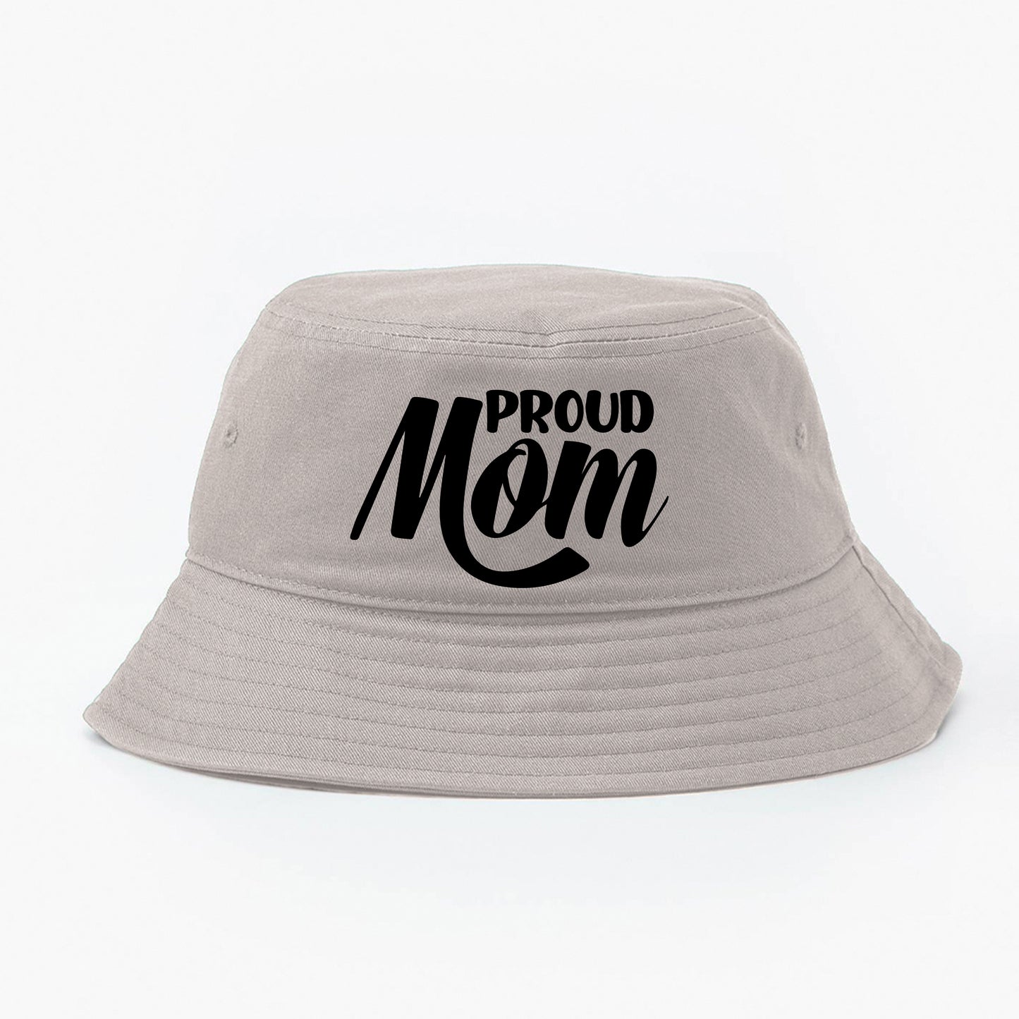 Proud MOM Black Bucket Hat