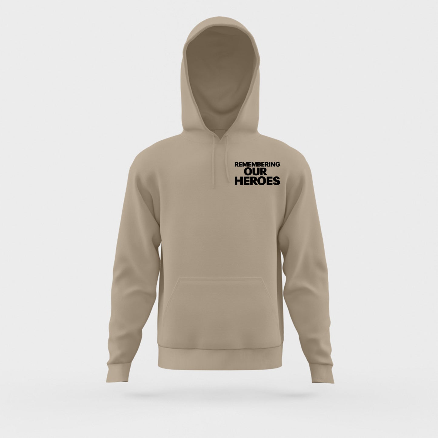 Remembering Our Heroes Black Hoodie