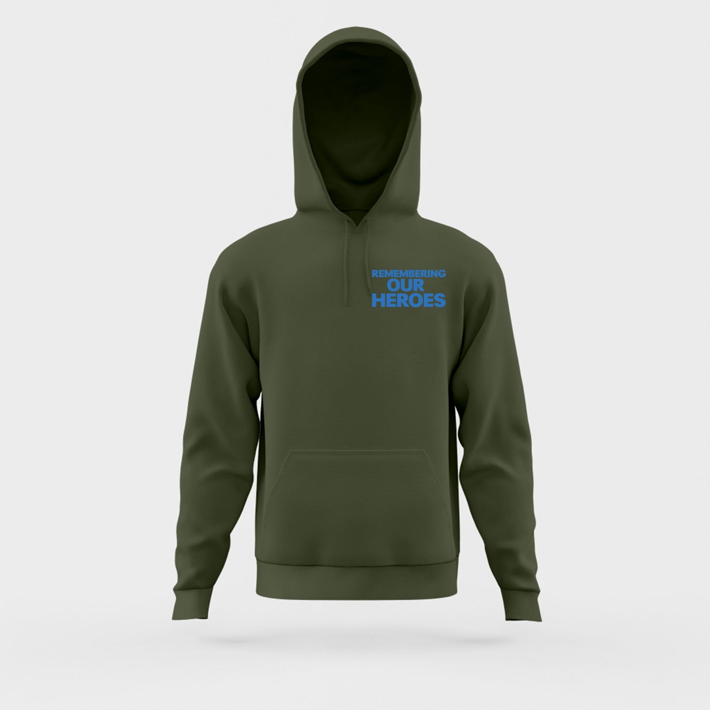 Remembering Our Heroes Blue Hoodie